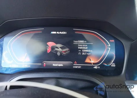 2021 BMW M440I xDrive z USA, uszkodzony, nr VIN WBA13AR02MCF87827